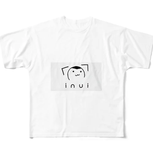 ｲﾇｲﾇｲ フルグラフィックTシャツ