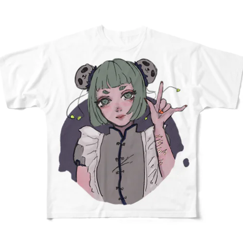 みるくちゃん フルグラフィックTシャツ