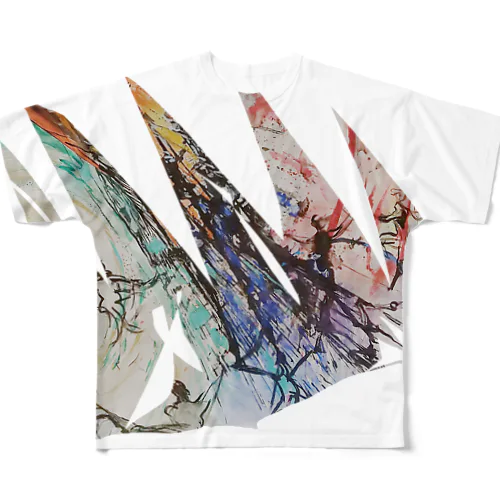 問答無用/カット１ All-Over Print T-Shirt