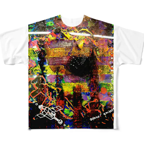 HEISEI：shoot All-Over Print T-Shirt