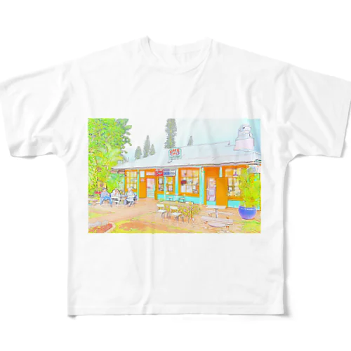 ラナイ・シティ Cafe 565 All-Over Print T-Shirt