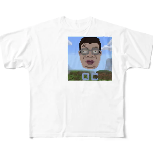 マイクラたれぞうさん All-Over Print T-Shirt