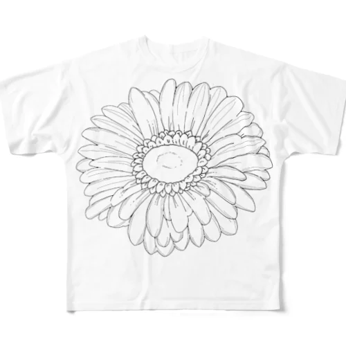 花 All-Over Print T-Shirt