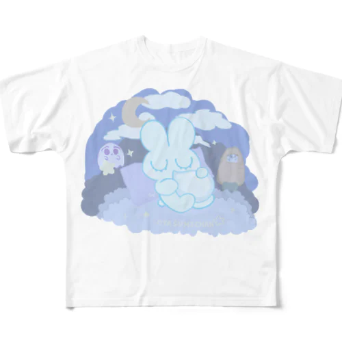 ふわふわちょっとおおきい All-Over Print T-Shirt