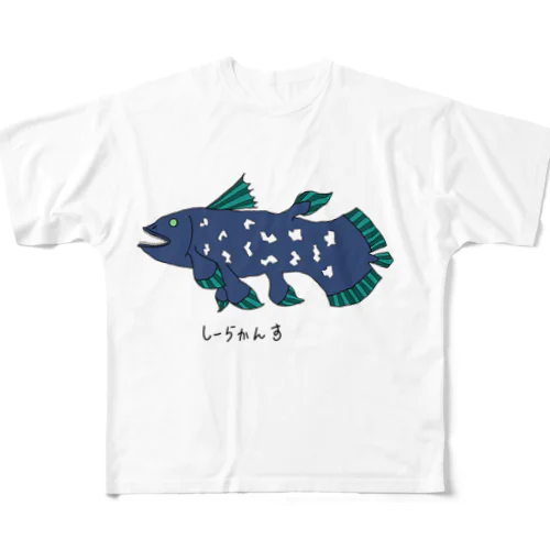 しーらかんすさん。 フルグラフィックTシャツ