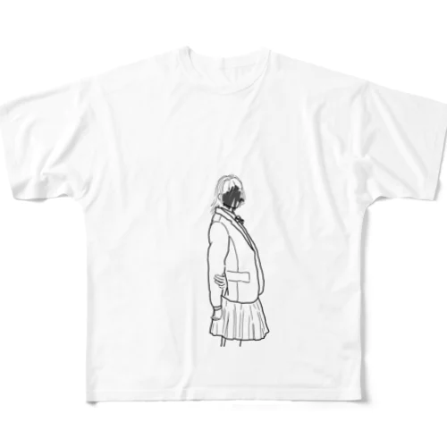 気になるあの子 All-Over Print T-Shirt