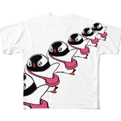 プピゴン「ドーン！」 All-Over Print T-Shirt