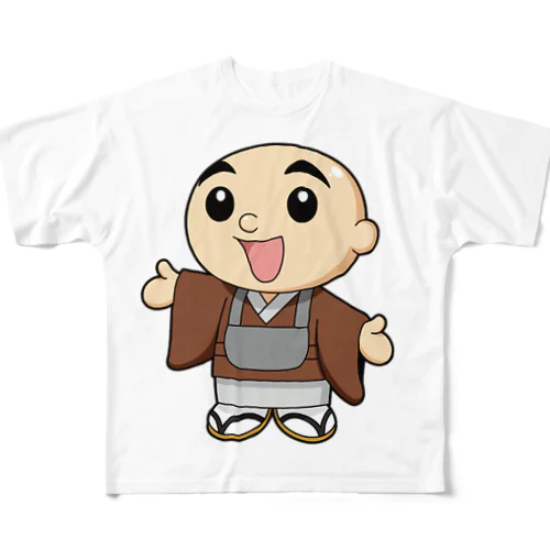 蓮華 All-Over Print T-Shirt