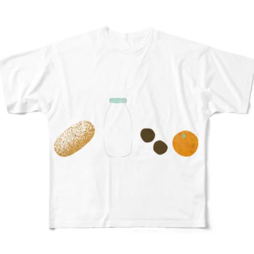給食 All-Over Print T-Shirt