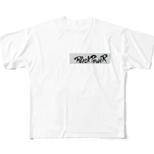 BLACK POWER フルグラフィックTシャツ