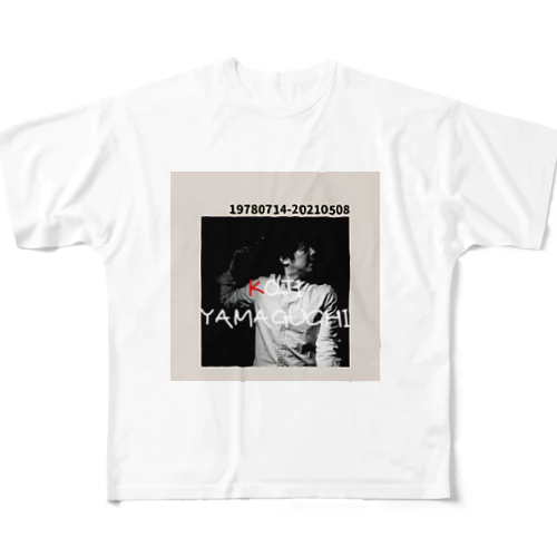 KOJI YAMAGUCHI ALBUMリリース記念Tシャツ All-Over Print T-Shirt