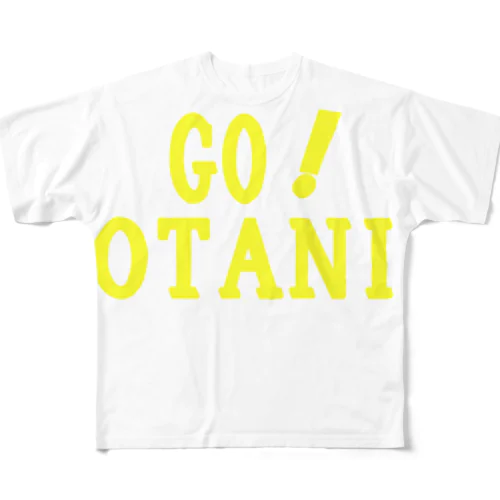 GO！OTANI All-Over Print T-Shirt