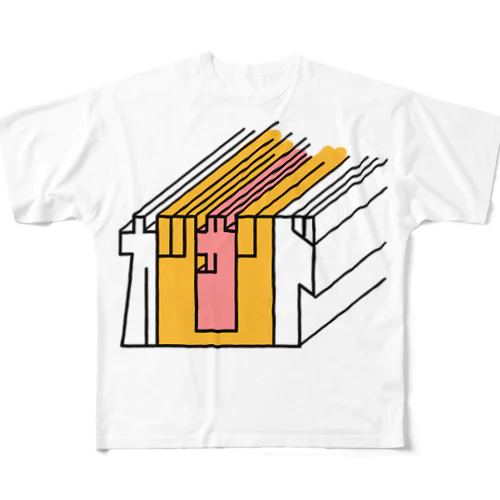 カツサンド All-Over Print T-Shirt