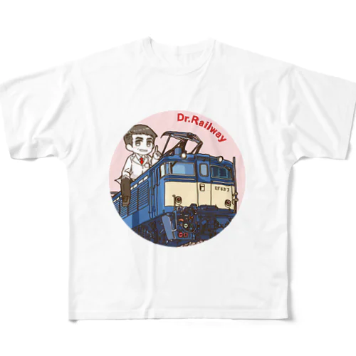 鉄道博士 EF63 All-Over Print T-Shirt