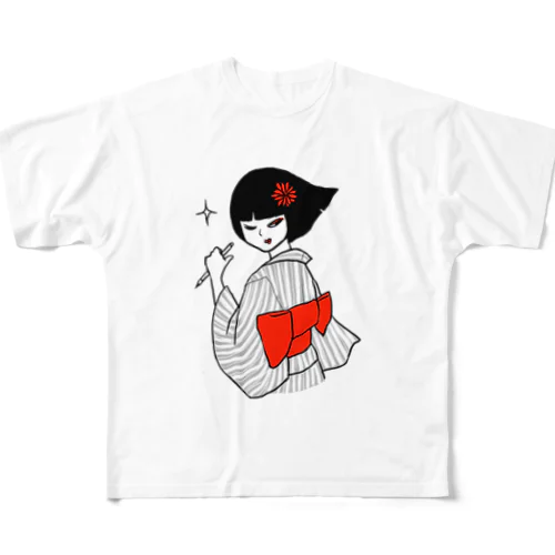 ペン All-Over Print T-Shirt
