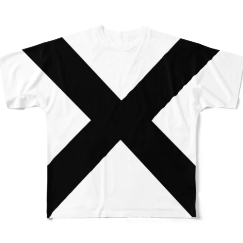 X All-Over Print T-Shirt