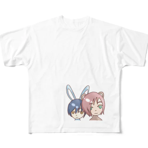 ばにさか フルグラフィックTシャツ