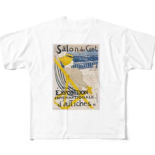 Salon des Cent フルグラフィックTシャツ