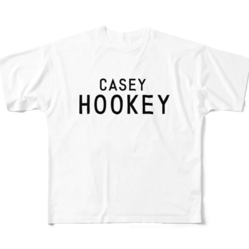 CASEY HOOKEY All-Over Print T-Shirt