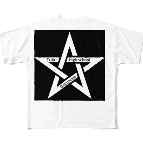 Toke_drama_black  フルグラフィックTシャツ