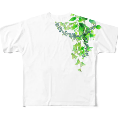 観葉植物🌱 フルグラフィックTシャツ