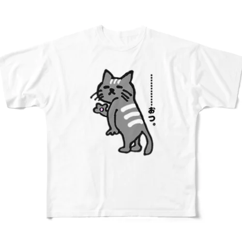 おつねこさん All-Over Print T-Shirt