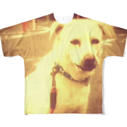 我が家の愛犬 ばん君 All-Over Print T-Shirt