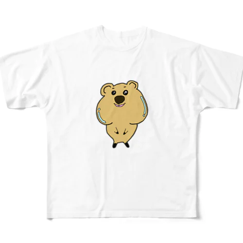 クアッカワラビー All-Over Print T-Shirt