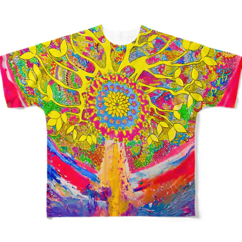 愛 All-Over Print T-Shirt