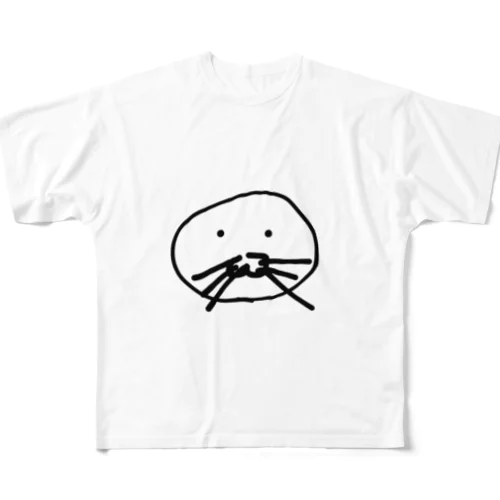 ナゾのいきもの All-Over Print T-Shirt