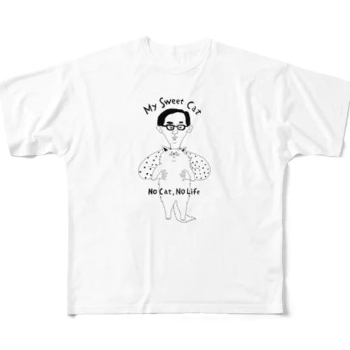 No cat,no life All-Over Print T-Shirt