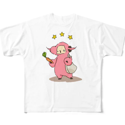 ベテルギウス（にんじん） フルグラフィックTシャツ