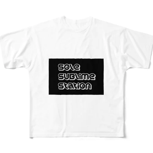 Sole Sublime Station the OFFTONE フルグラフィックTシャツ