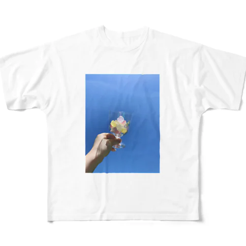 空、琥珀糖 All-Over Print T-Shirt