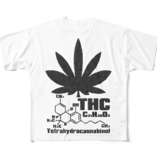 THC フルグラフィックTシャツ