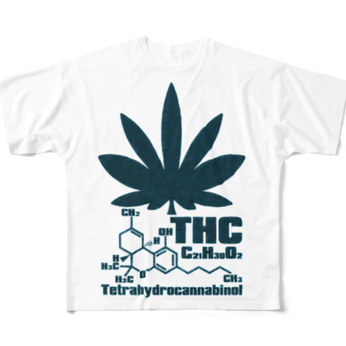 THC フルグラフィックTシャツ