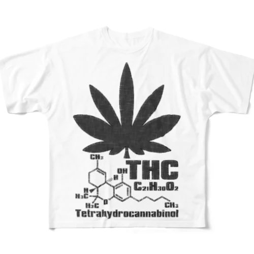 THC フルグラフィックTシャツ