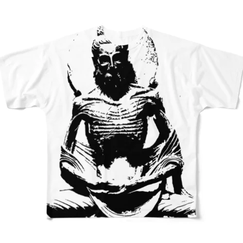 ascetic フルグラフィックTシャツ