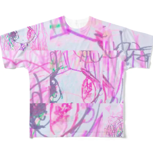 死ねﾄｶ All-Over Print T-Shirt