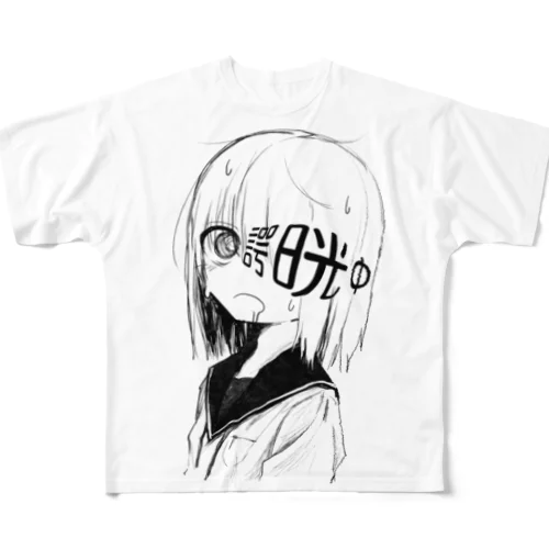 思想 フルグラフィックTシャツ