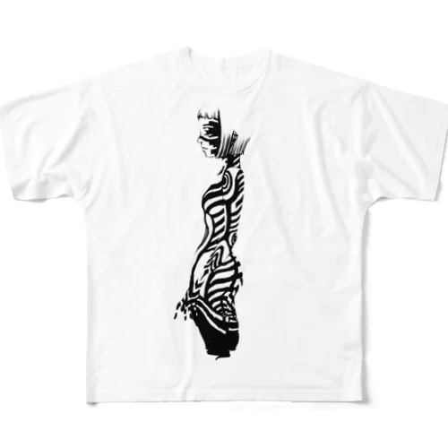 ゼブラちゃん All-Over Print T-Shirt