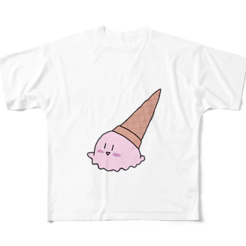 あいすくりぃむ フルグラフィックTシャツ