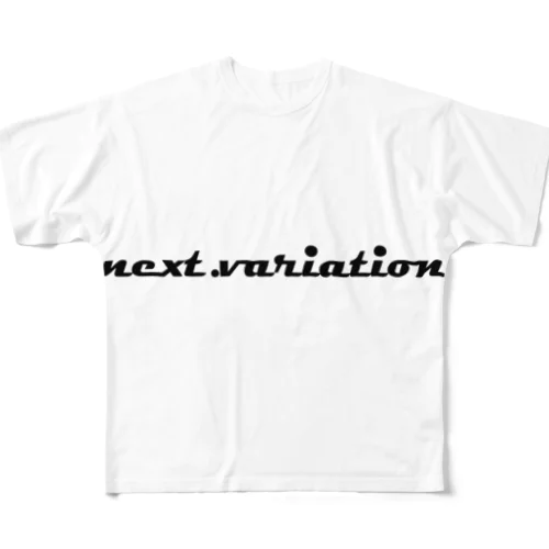next.variation フルグラフィックTシャツ