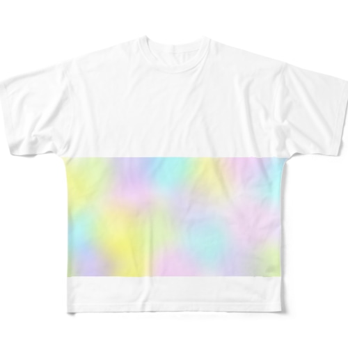 パステル All-Over Print T-Shirt