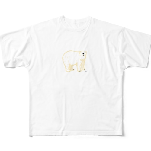 おとぼけホッキョクグマ All-Over Print T-Shirt