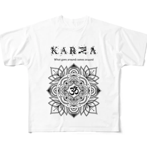 KARMA All-Over Print T-Shirt