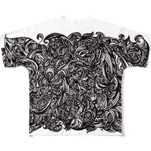 ごちゃ All-Over Print T-Shirt