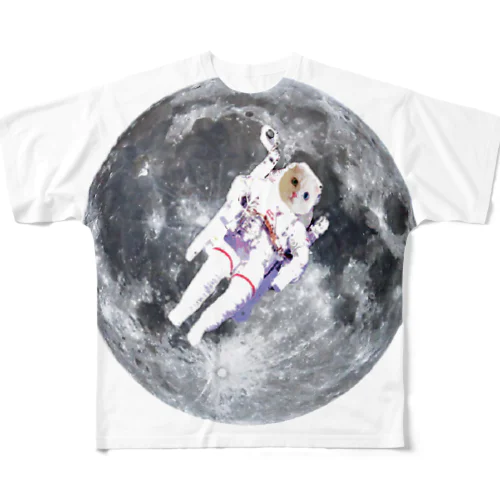 スペースネコ All-Over Print T-Shirt