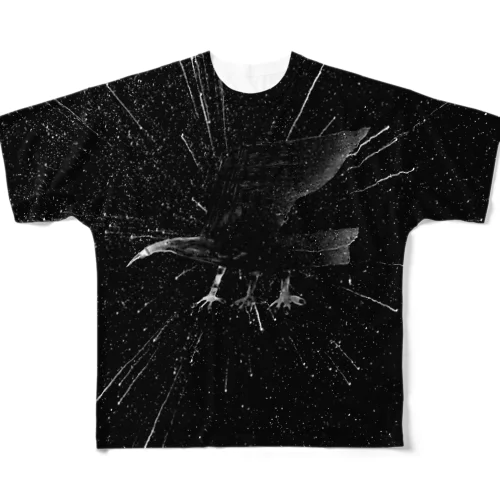 宇宙の八咫烏 All-Over Print T-Shirt