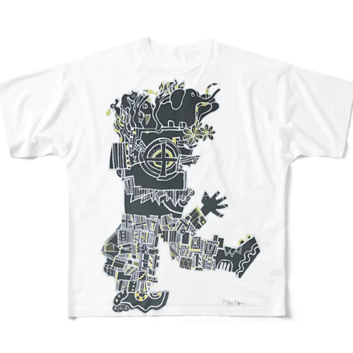 monmari_T No.21 All-Over Print T-Shirt